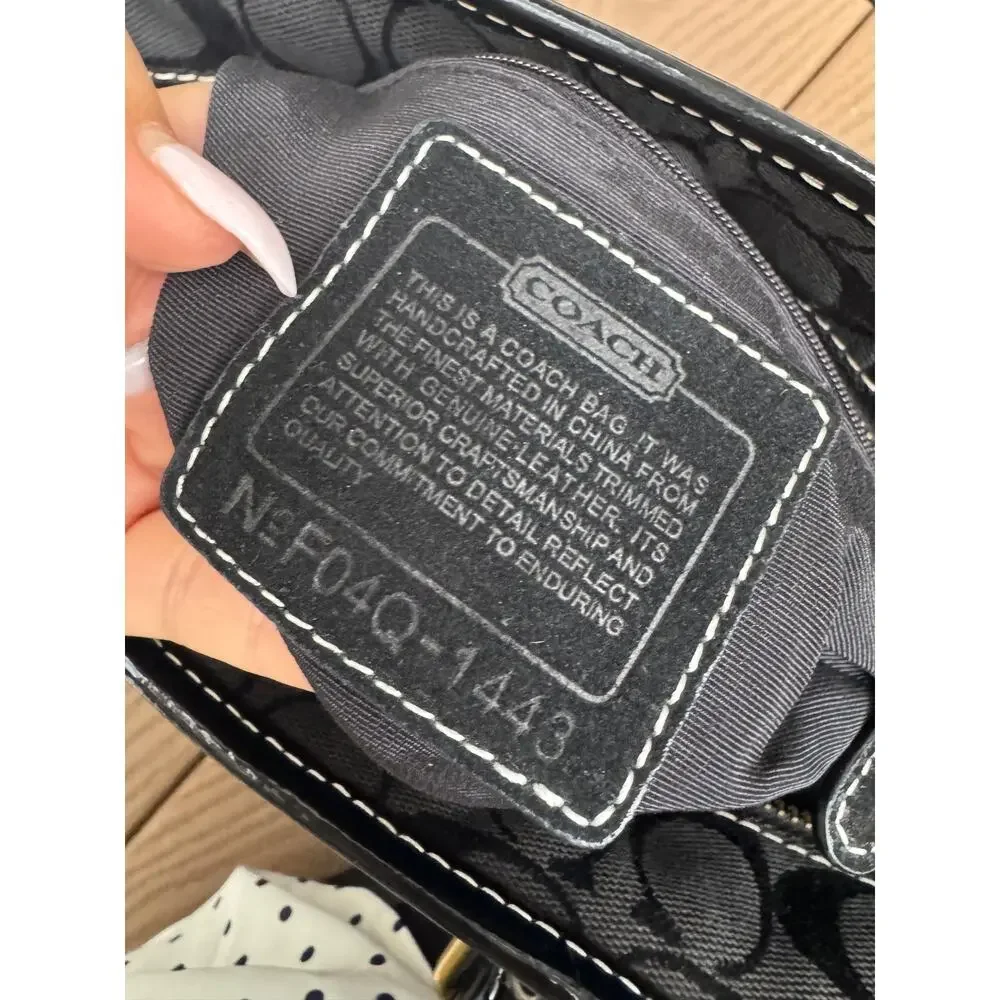 Coach y2k suede